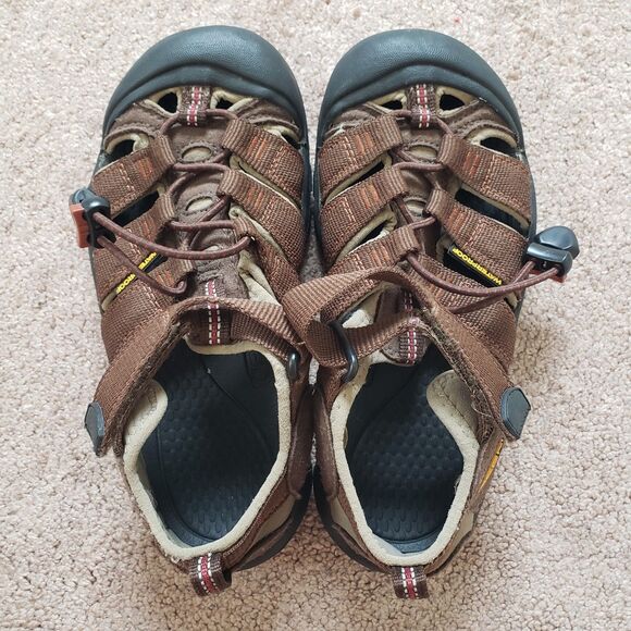 Keen Newport H2 Kids Size 2 Brown Outdoor Hiking Sandals Waterproof Sport - Picture 8 of 10
